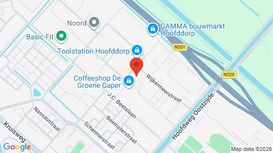 Office spaces for rent i Haarlemmermeer - kort over placeringen