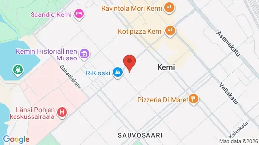 Gewerbeflächen zur Miete i Kemi – Foto von Google Street View