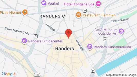 Kontorer til leie i Randers C – Bilde fra Google Street View