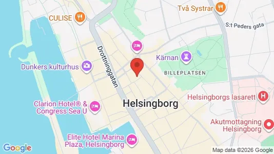 Kontorlokaler til leje i Helsingborg - Foto fra Google Street View