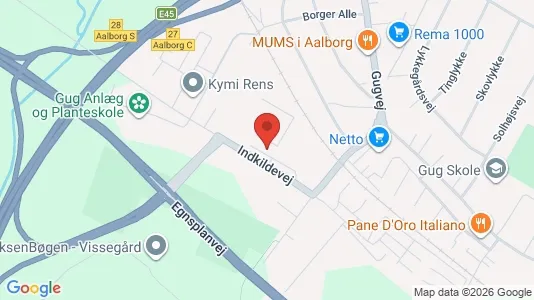 Toimistotilat Vuokrattavana i Aalborg SØ - Kuva Google Street Viewstä