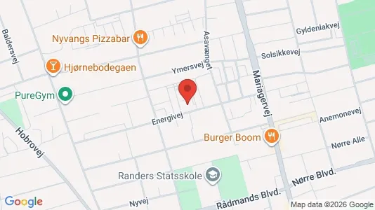 Företagslokaler för uthyrning i Randers NV – Foto från Google Street View