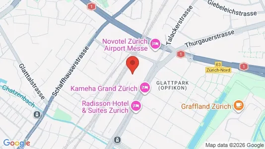 Kantorruimte te huur i Bülach - Foto uit Google Street View