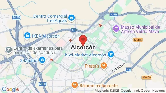 Liikekiinteistöt Vuokrattavana i Alcorcón - Kuva Google Street Viewstä