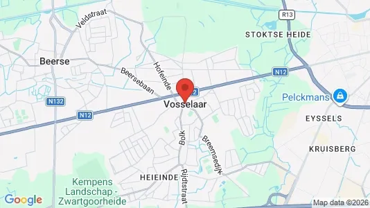 Kantorruimte te huur i Vosselaar - Foto uit Google Street View