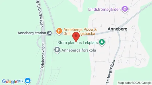 Kontorer til leie i Kungsbacka - kort over placeringen