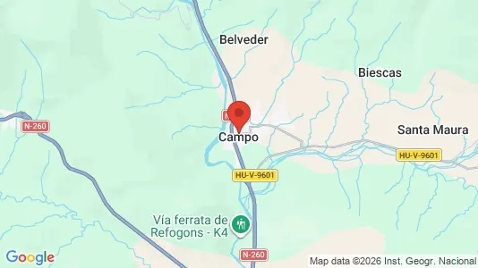 Liikekiinteistöt Vuokrattavana i Campo - Kuva Google Street Viewstä
