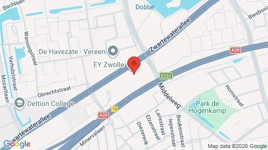 Kantorruimte te huur i Zwolle - Foto uit Google Street View