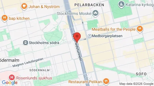 Lokaler til leje i Södermalm - Foto fra Google Street View