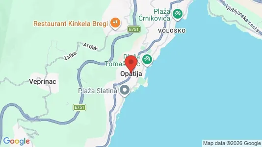 Lokaler til leje i Opatija - Foto fra Google Street View