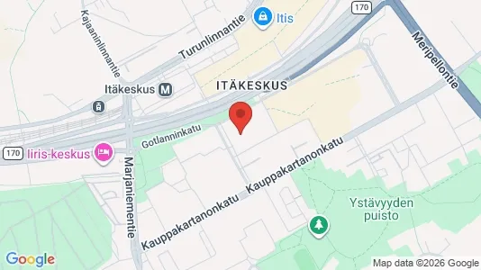 Varastot Vuokrattavana i Kangasala - Kuva Google Street Viewstä