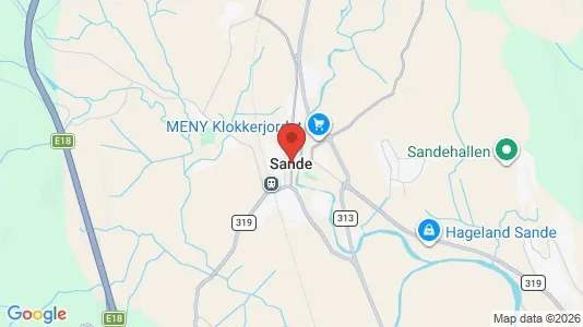 Werkstätte zur Miete i Sande - kort over placeringen