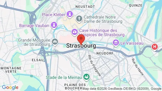 Varastot Vuokrattavana i Strasbourg - Kuva Google Street Viewstä