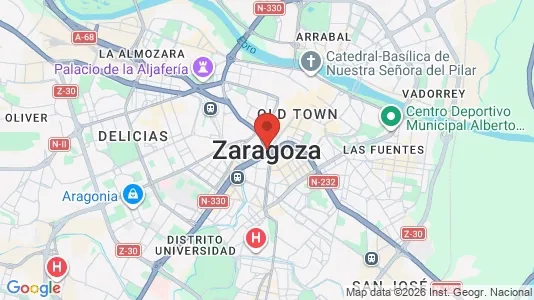 Kontorer til leie i Zaragoza – Bilde fra Google Street View