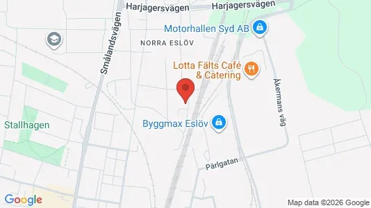 Lokaler til leje i Eslöv - Foto fra Google Street View