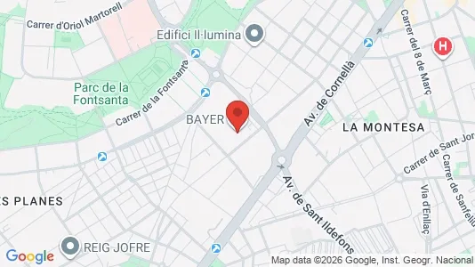 Gewerbeflächen zur Miete i Cornellà de Llobregat – Foto von Google Street View