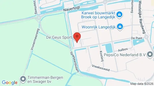 Kontorlokaler til leje i Langedijk - Foto fra Google Street View