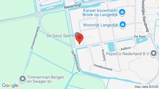 Kontorlokaler til leje i Langedijk - Foto fra Google Street View