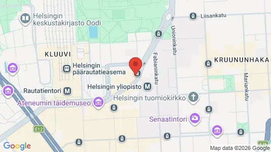 Büros zur Miete i Helsinki Eteläinen - kort over placeringen