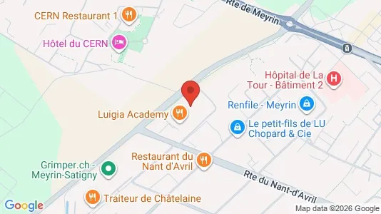 Kantorruimte te huur i Meyrin - Foto uit Google Street View