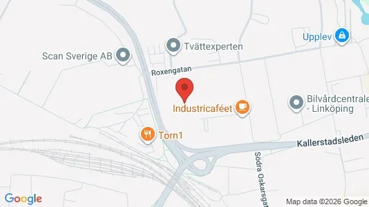 Industrial properties for rent i Linköping - Photo from Google Street View