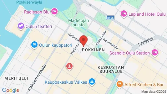 Lokaler til leje i Oulu - Foto fra Google Street View