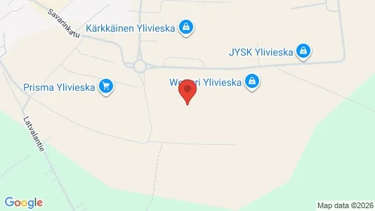 Lokaler til leje i Ylivieska - Foto fra Google Street View