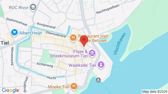Bedrijfsruimtes te huur i Tiel - Foto uit Google Street View
