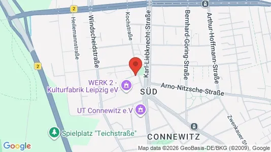 Kantorruimte te huur i Leipzig - Foto uit Google Street View