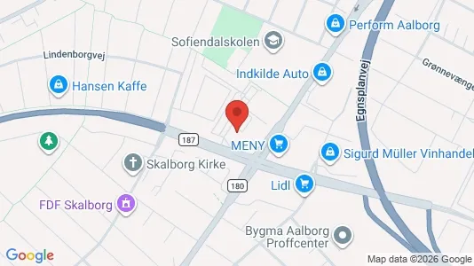 Kontorer til leie i Aalborg SV – Bilde fra Google Street View