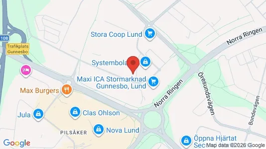Kontorlokaler til leje i Lund - Foto fra Google Street View
