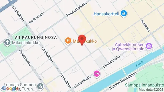 Kontorslokaler för uthyrning i Åbo – Foto från Google Street View