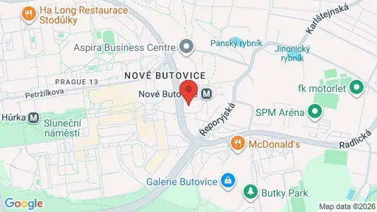Büros zur Miete i Prag 5 – Foto von Google Street View