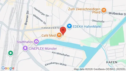 Liikekiinteistöt Vuokrattavana i Münster - Kuva Google Street Viewstä