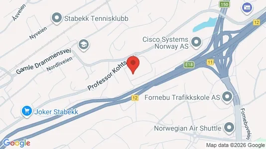Kontorlokaler til leje i Bærum - Foto fra Google Street View