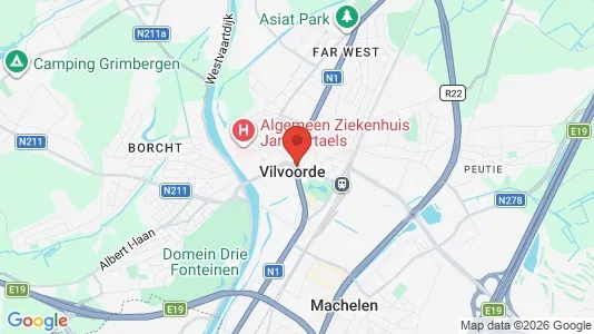 Lagerlokaler för uthyrning i Vilvoorde – Foto från Google Street View