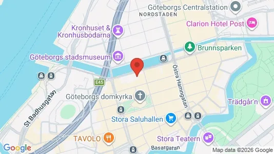 Kontorlokaler til leje i Gøteborg Centrum - Foto fra Google Street View
