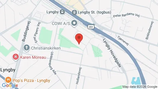 Büros zur Miete i Kongens Lyngby – Foto von Google Street View