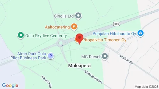 Bedrijfsruimtes te huur i Oulu - Foto uit Google Street View