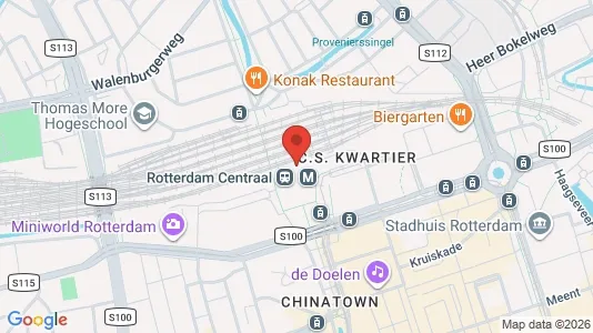 Kantorruimte te huur i Rotterdam Centrum - Foto uit Google Street View