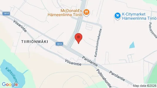 Lokaler til leje i Hämeenlinna - kort over placeringen