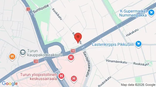 Företagslokaler för uthyrning i Åbo – Foto från Google Street View