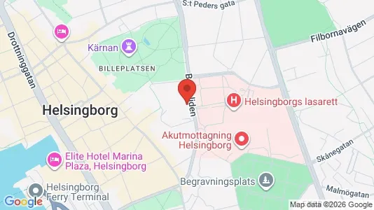 Kontorlokaler til leje i Helsingborg - Foto fra Google Street View