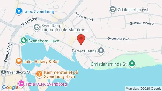 Kantorruimte te huur i Svendborg - Foto uit Google Street View
