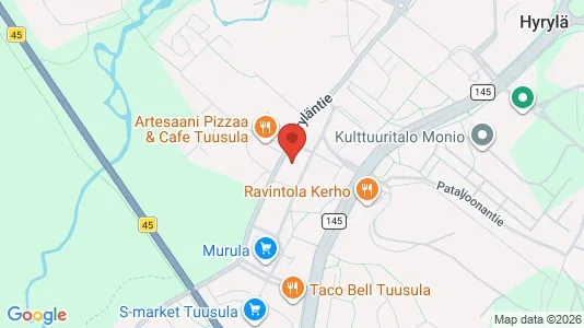 Varastot Vuokrattavana i Tuusula - Kuva Google Street Viewstä