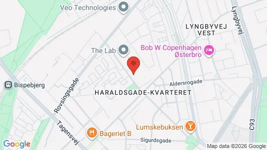 Kontorer til leie i Østerbro – Bilde fra Google Street View