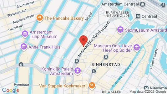 Büros zur Miete i Amsterdam Centrum – Foto von Google Street View