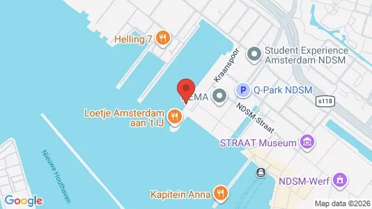 Office spaces for rent i Amsterdam Noord - kort over placeringen