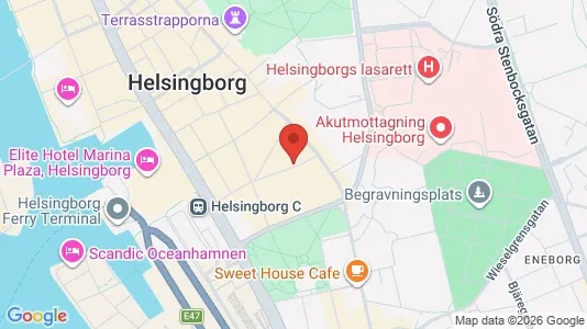 Kontorer til leie i Helsingborg – Bilde fra Google Street View