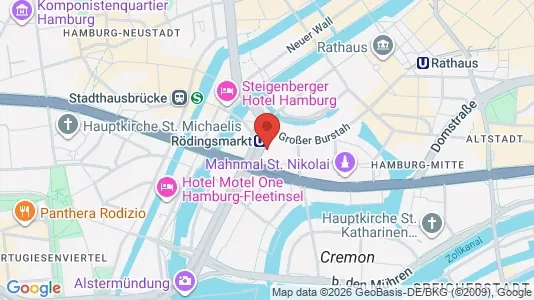 Gewerbeflächen zur Miete i Hamburg Mitte – Foto von Google Street View
